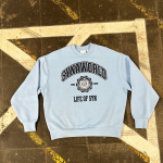 VARSITY CREW SHORT SET – LIGHT BLUE