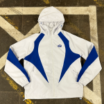 VORTEX WOVEN SHORT TRACKSUIT – WHITE/BLUE